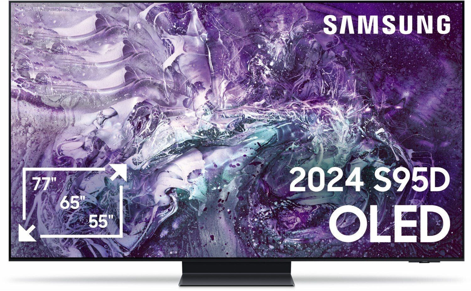 Samsung QE55S95D OLED 4K S95D Fernseher 55 Zoll, Samsung TV mit Neural Quantum 4K