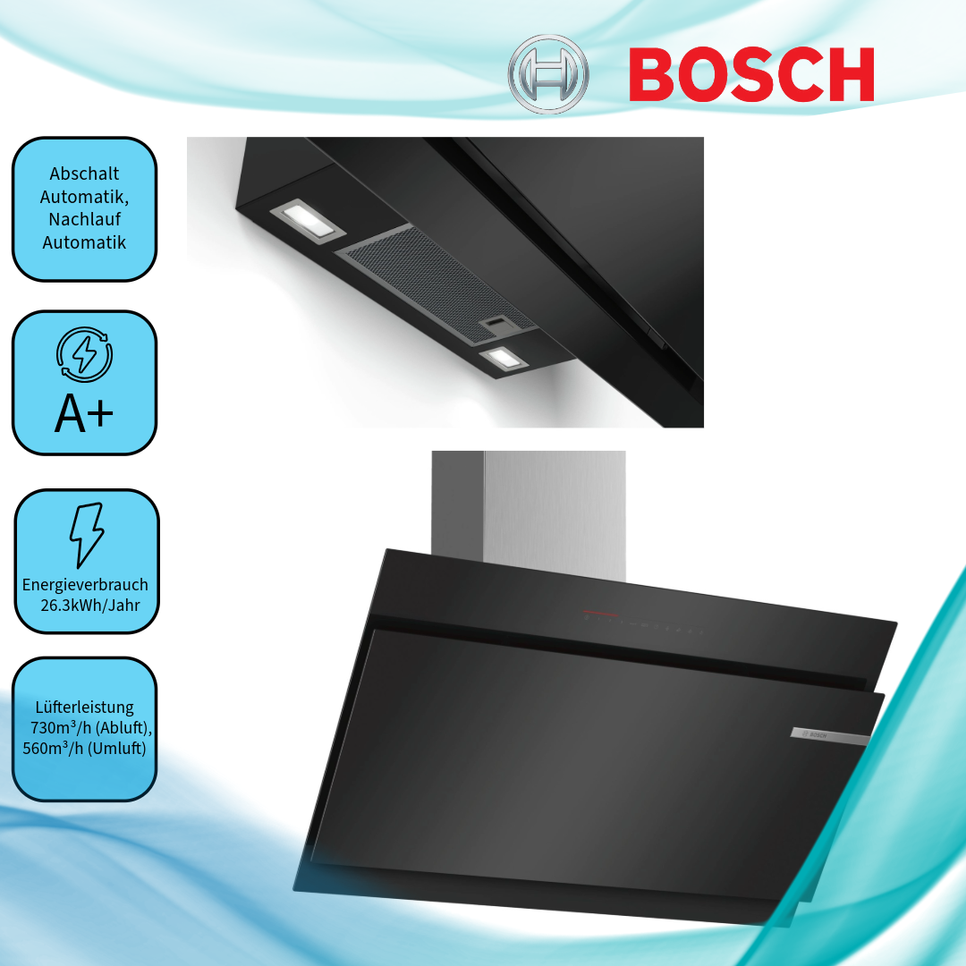Bosch DWK97JQ60 Wandhaube  mit Touch-Control