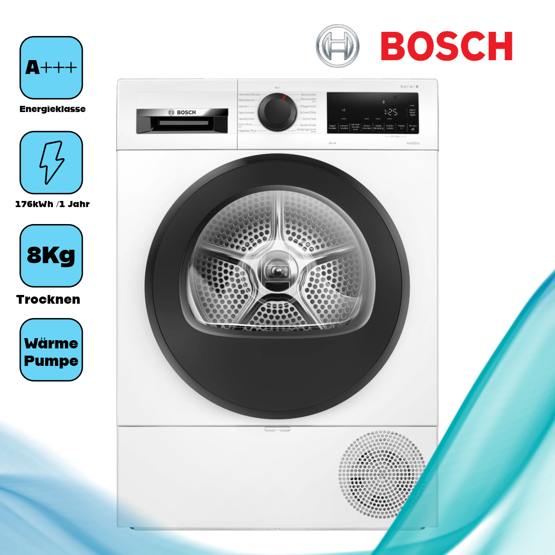 Bosch WQG233D40 Wärmepumpentrockner