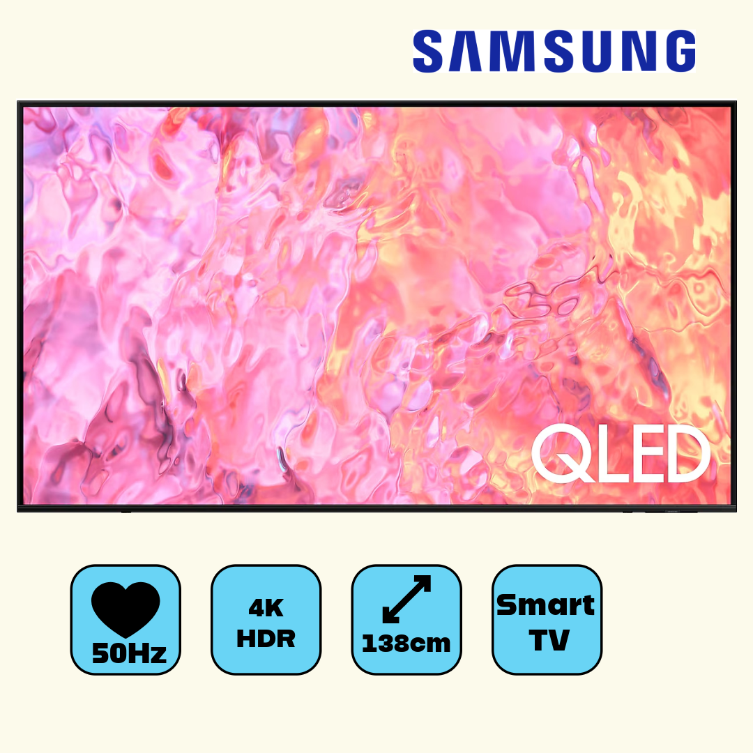 Samsung Q55Q60C  2023 Serie 4K-Fernseher  HDR  3.840 x 2.160 Pixel  55 Zoll