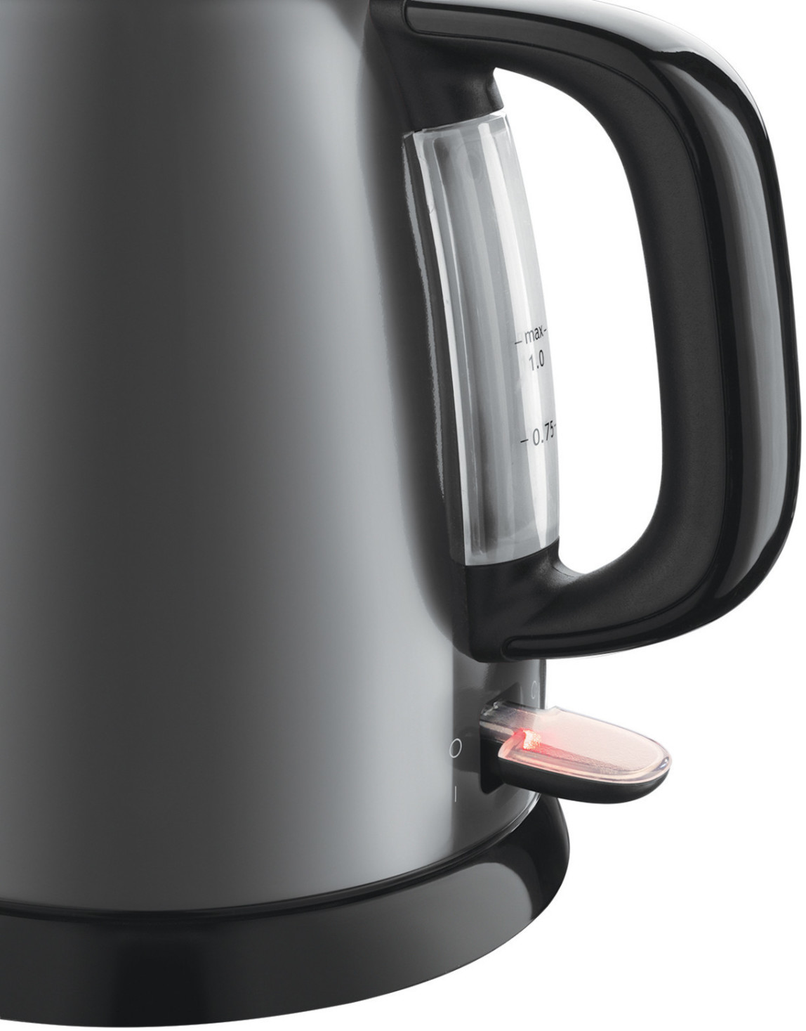 Russell Hobbs Wasserkocher Colours Plus+ Mini 1,0l schwarz-grau 24993-70