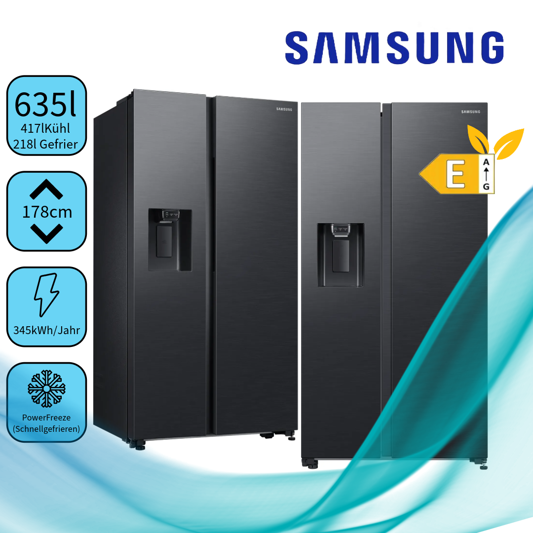 Samsung RS64DG53R3B1EF Side-by-Side freistehend