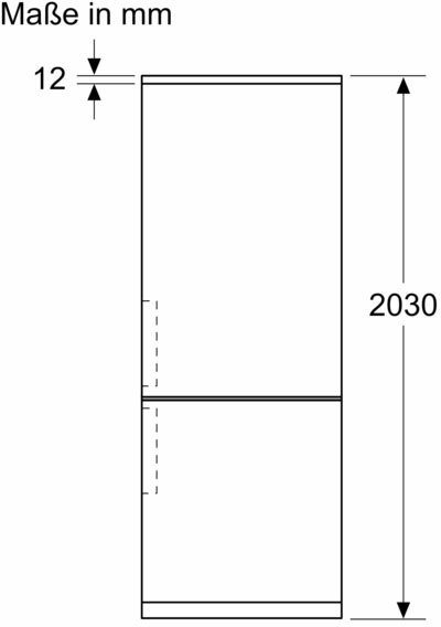 Bosch KGN49AIBT  Kühl-Gefrierkombination  Inhalt Kühlbereich 311 Liter  Höhe 203 cm