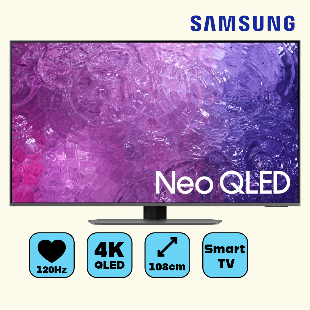 Samsung Q43QN90C 2023 Serie 4K-Fernseher  Neo QLED  3.840 x 2.160 Pixel  43 Zoll 