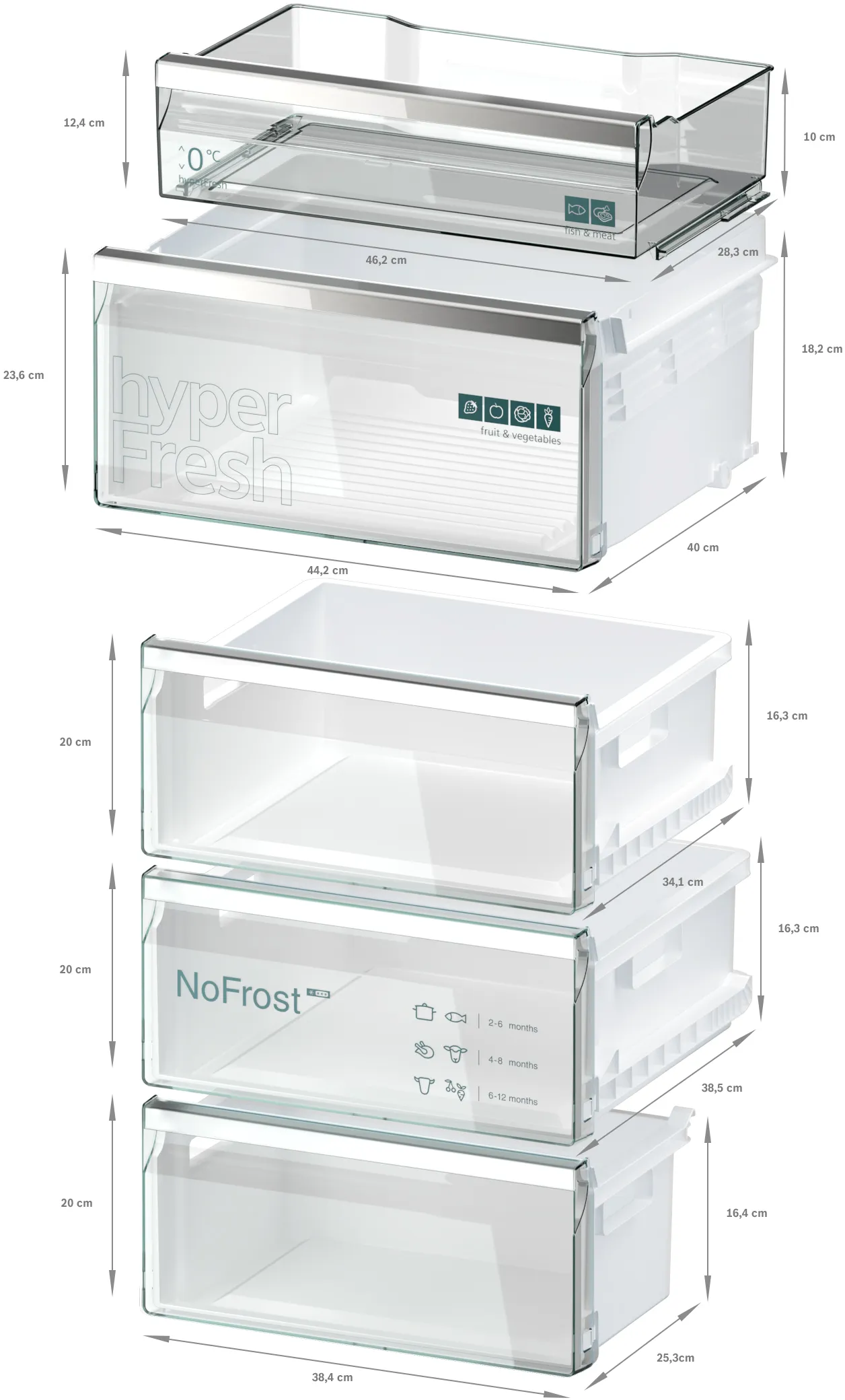 Siemens KG39NAICT  Kühl-Gefrierkombination