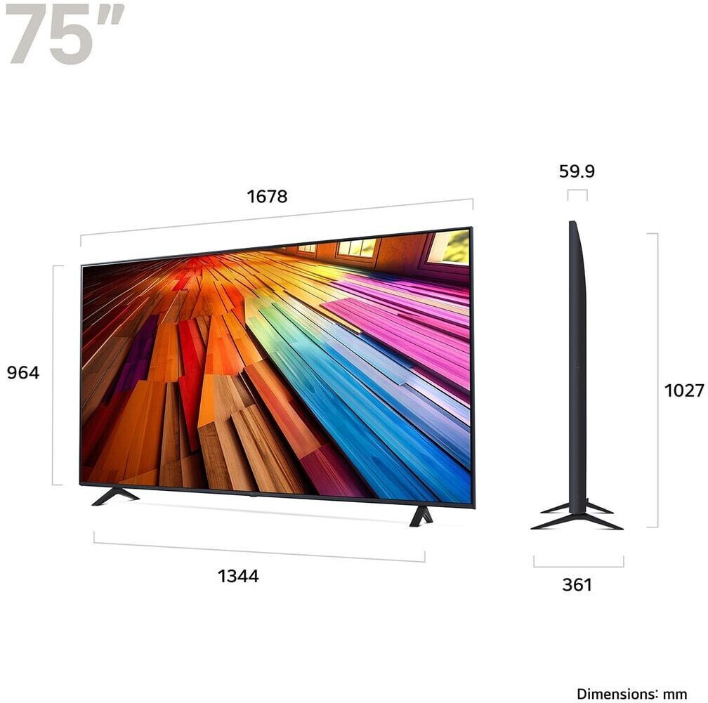 LG 75UT80006LA  75 Zoll Ultra HD Smart-TV