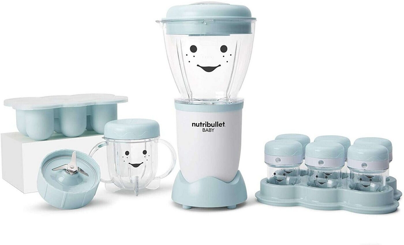 NutriBullet NBY100 Baby Standmixer Set weiss