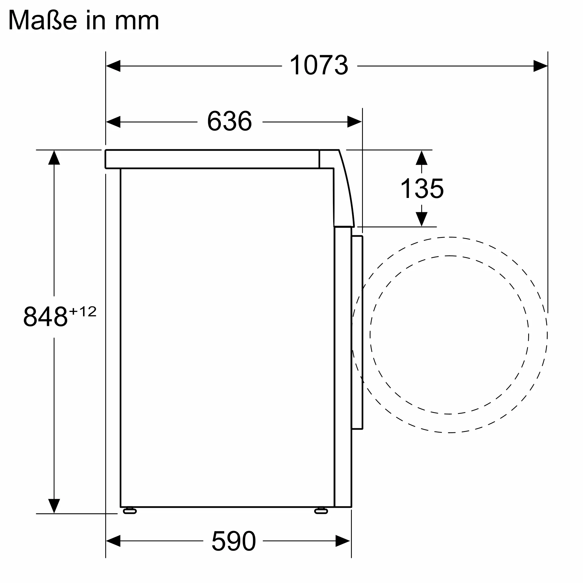 Siemens WG44G2F22 Waschmaschine, 9 kg, 1400 U/min, intelligente Dosierung