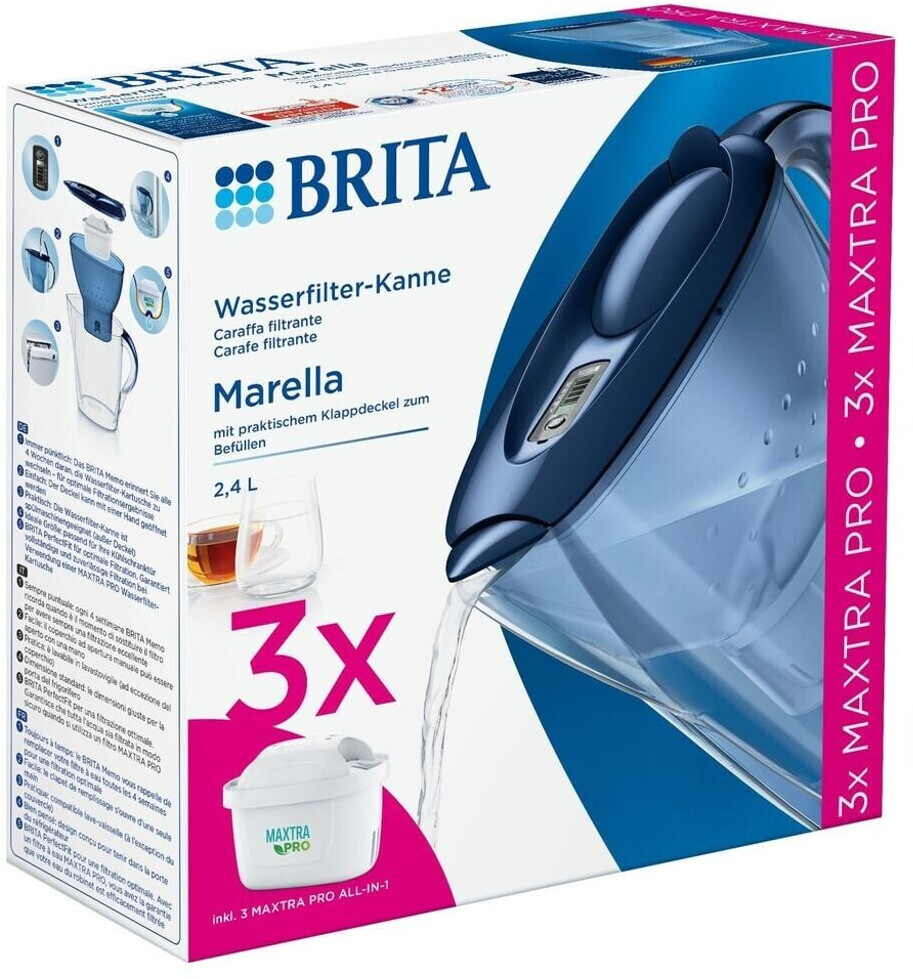  Brita Starterpaket Marella (inkl. 3 MX) blau