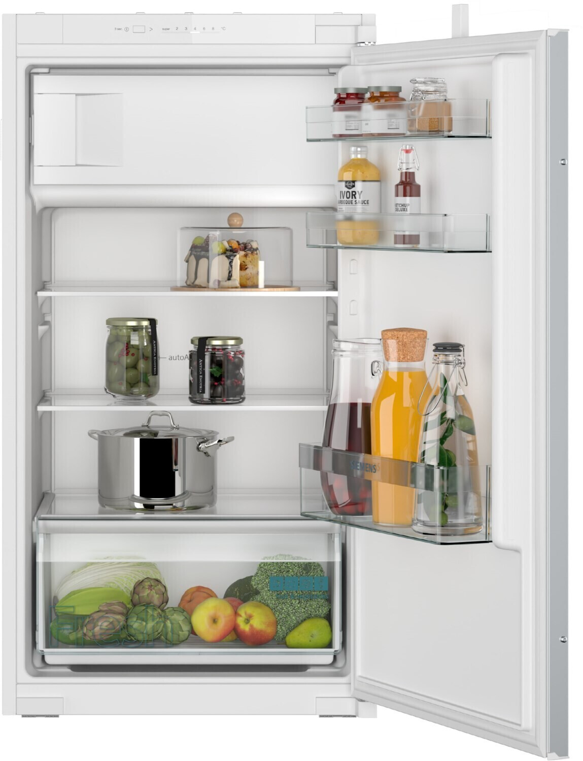 Siemens KI32LNSE0  Einbau-Kühlschrank iQ100, integrierbarer Kühlautomat mit Gefrierfach