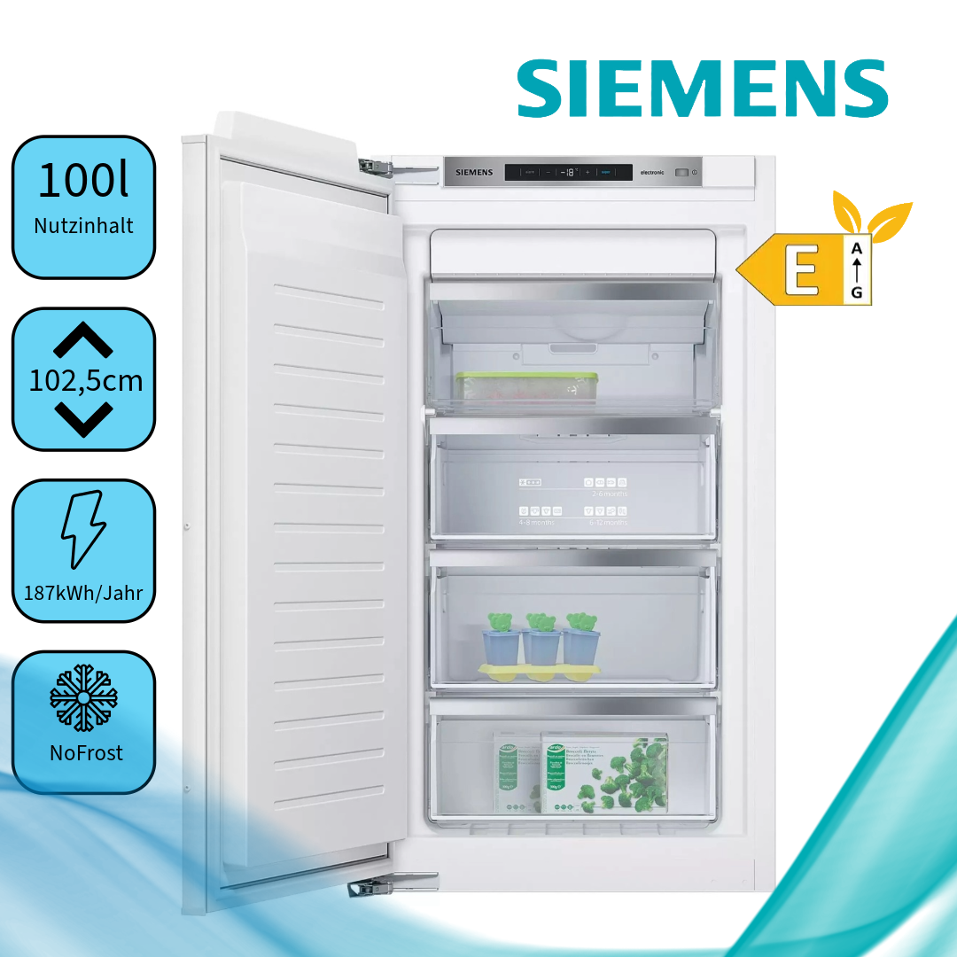 Siemens GI31NACE0  Einbaugefrierschrank  100 Liter