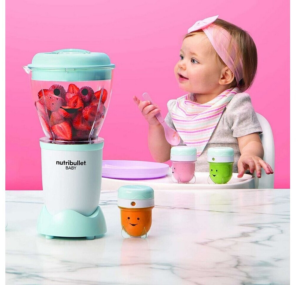 NutriBullet NBY100 Baby Standmixer Set weiss